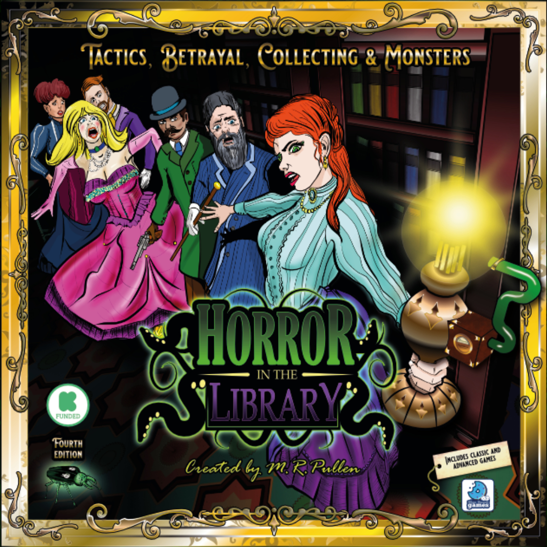 Horror in the Library Board Game